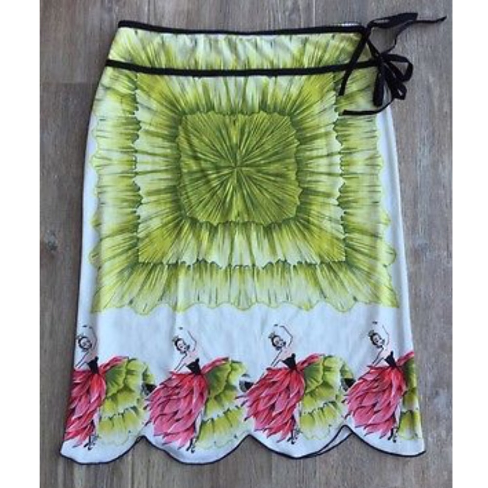 Anthropologie Tibi rare silk dancer skirt Euc