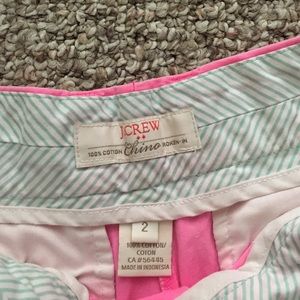 J Crew hot pink Chino shorts