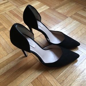Zara suede pumps