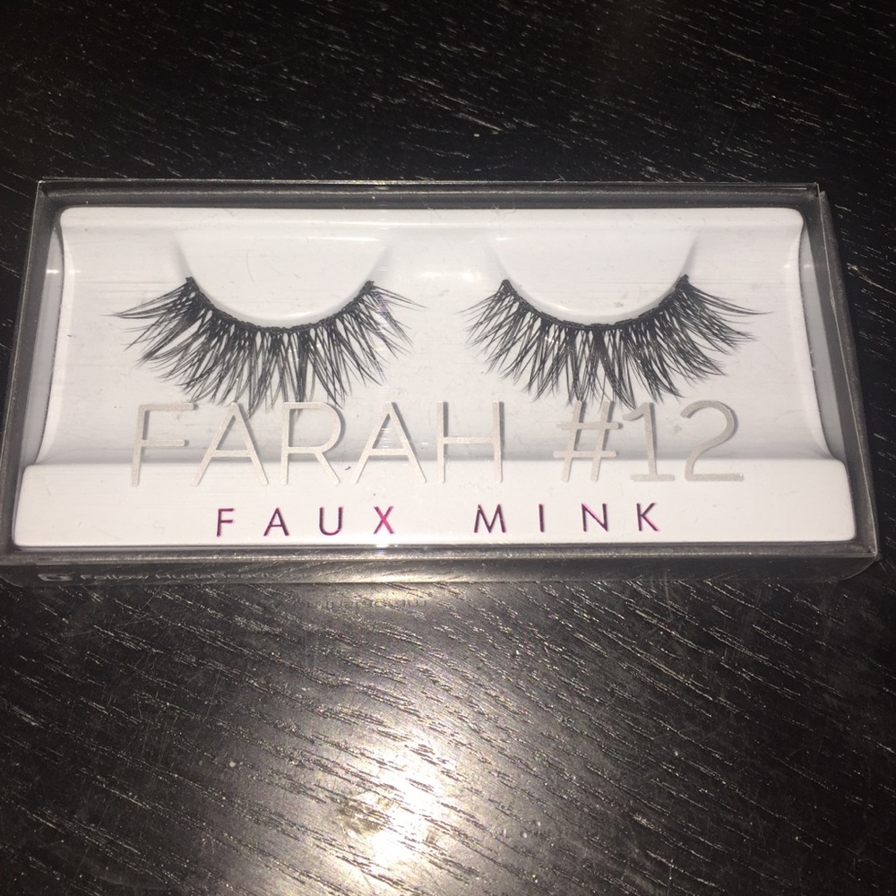Huda Beauty Faux Mink Farah Lashes - Brand New