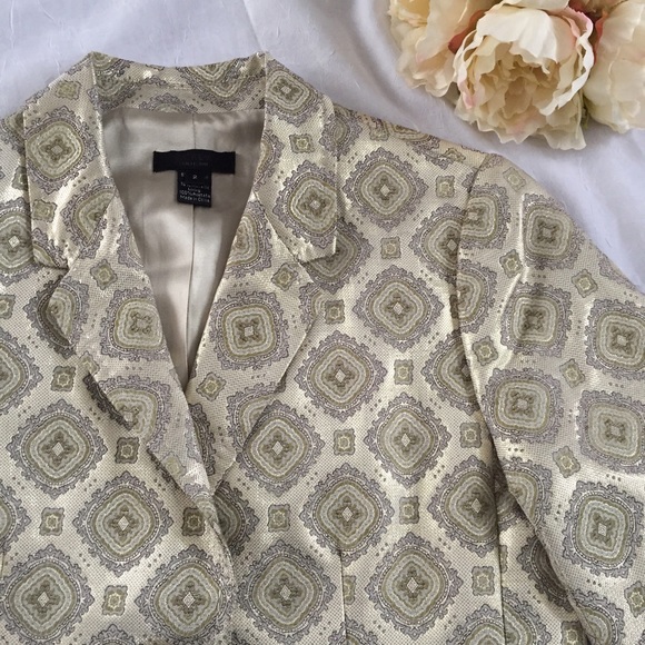 J. Crew Collection metallic blazer - Picture 2 of 4