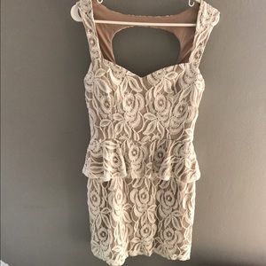 White lace dress size 13/14