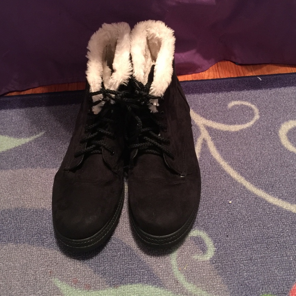 Black boots
