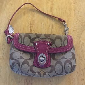 Signature Coach Wristlet
