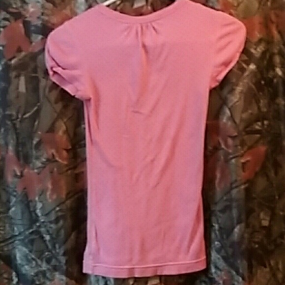Pink American Eagle Favorite T - Picture 2 of 3