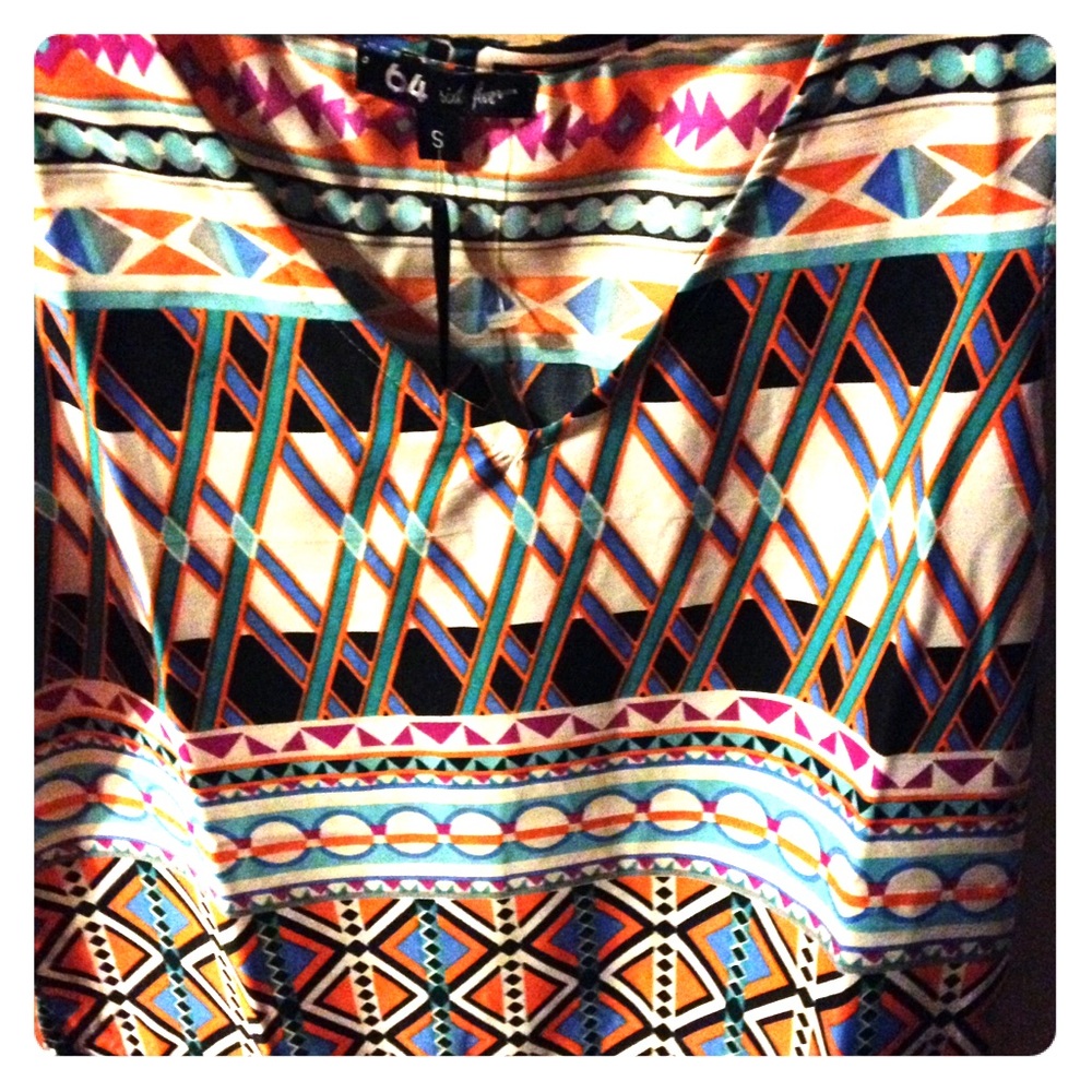 Aztec Fringe top