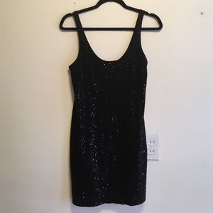 Sequin mini dress