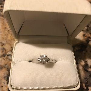 Solitaire Diamond Engagement Ring
