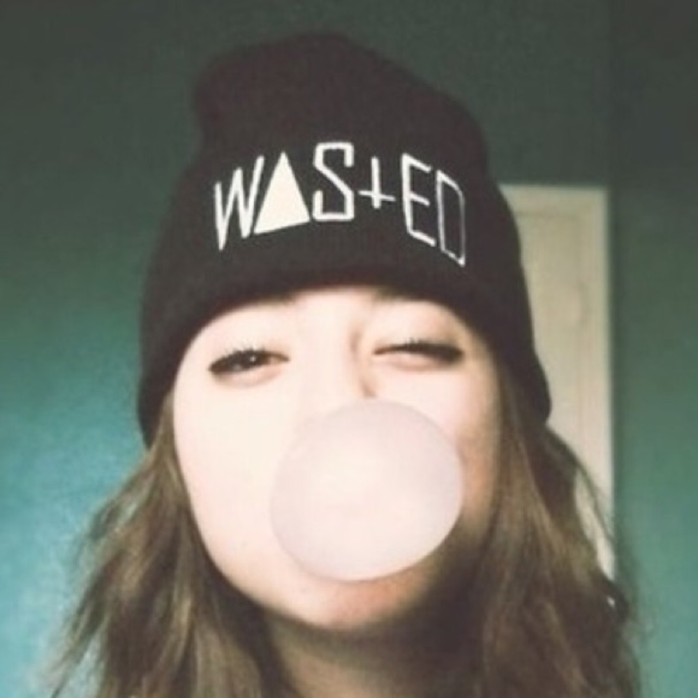 Urban outfitters "WASTED"  beanie
