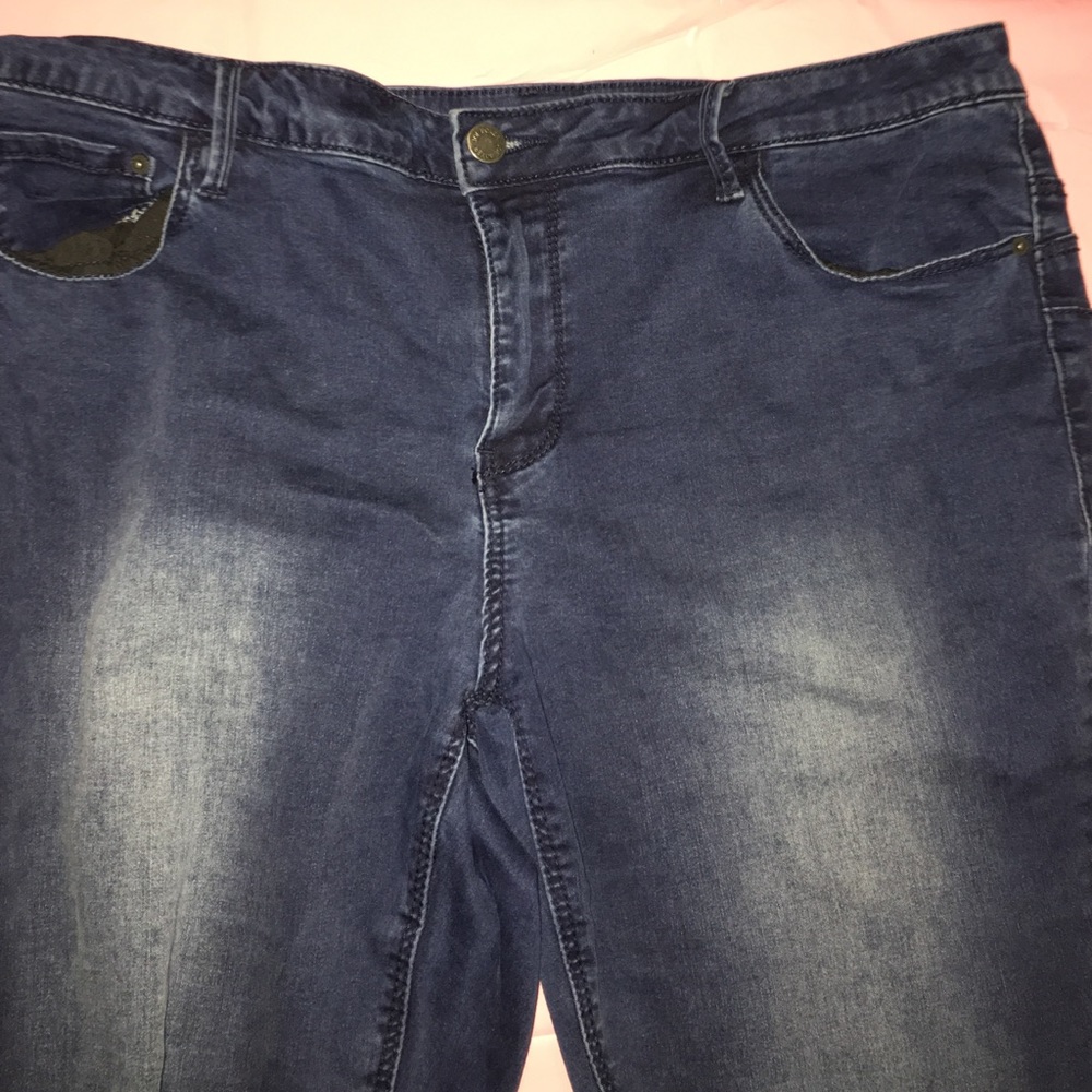 Dark washed jeans