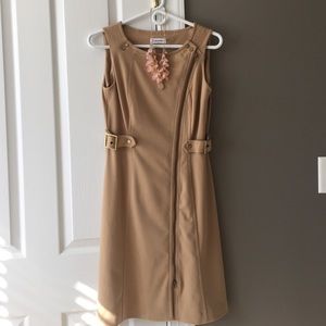 Calvin Klein nude professional dress. SIZE:4