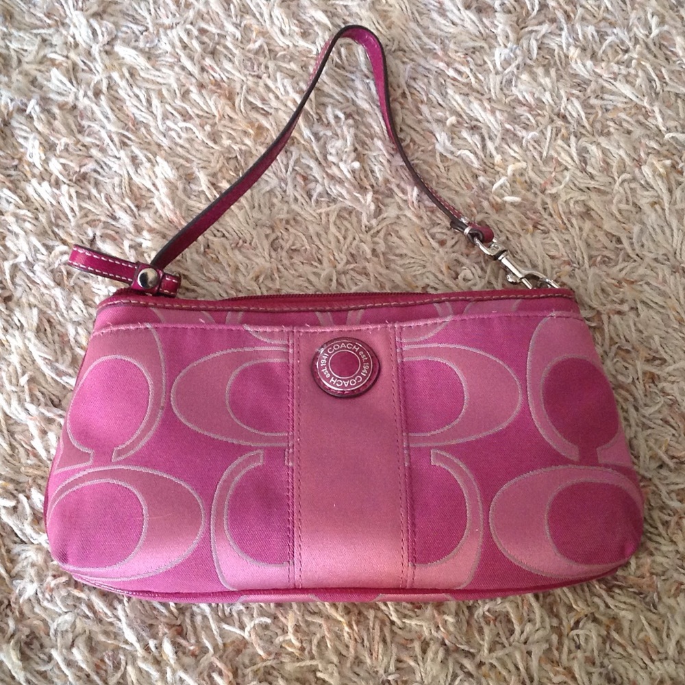 Authentic mini Coach clutch/wallet