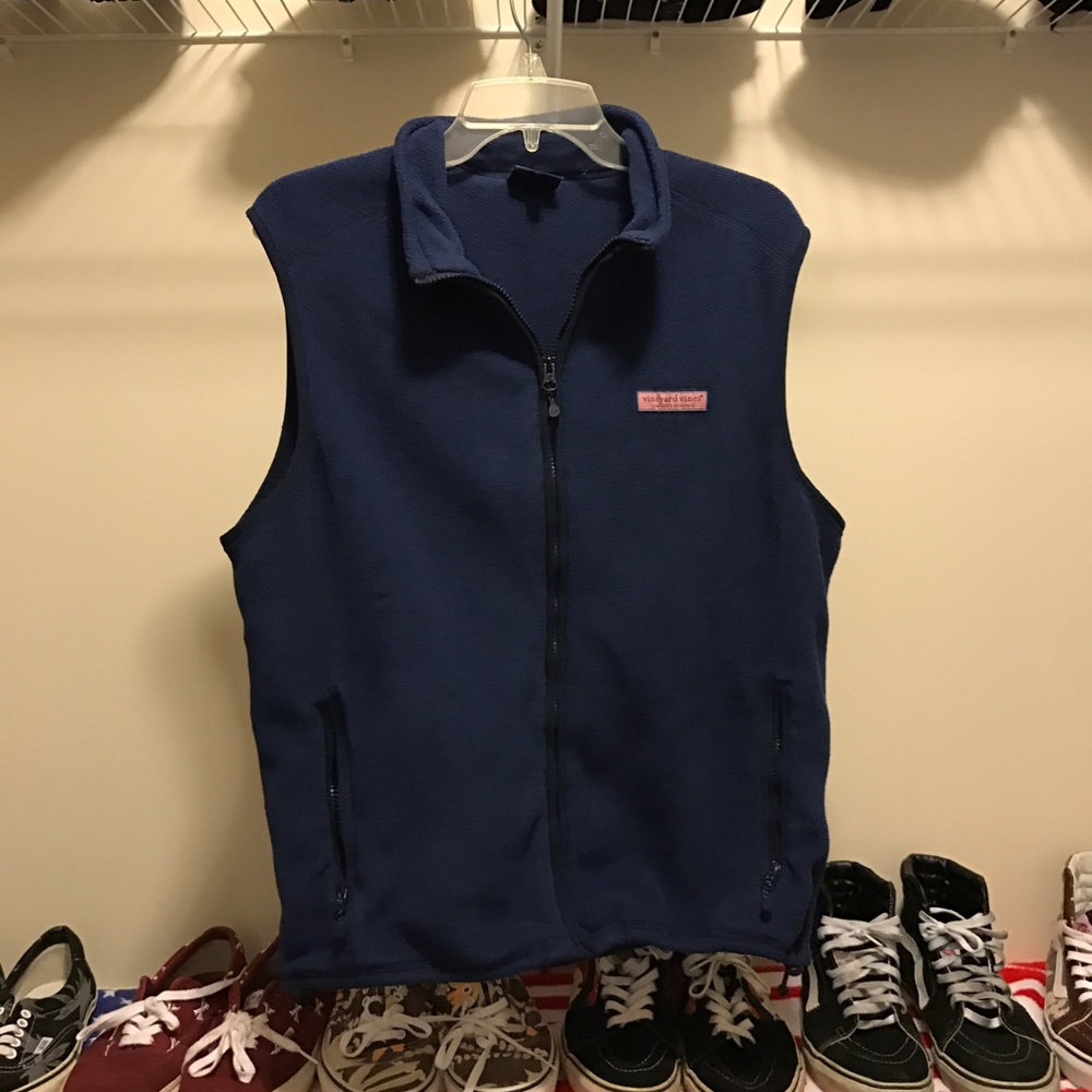 Vineyard vines navy vest
