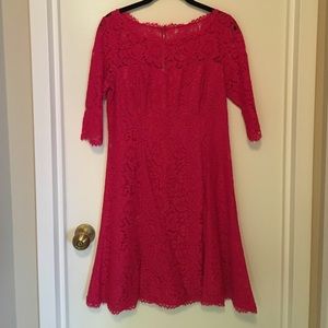 Pink Lace Eliza J Dress, size 6