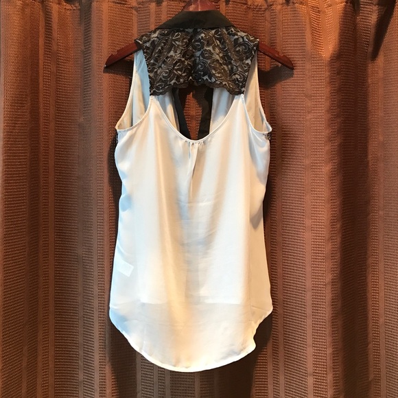 Sexy sheer button down blouse - Picture 2 of 2