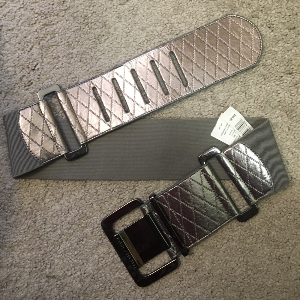 Armani exchange waist belt