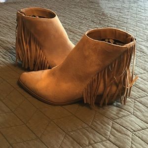 Fringe Booties