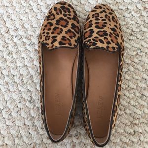 Jcrew leopard print flats