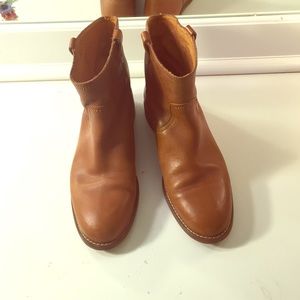Brown booties