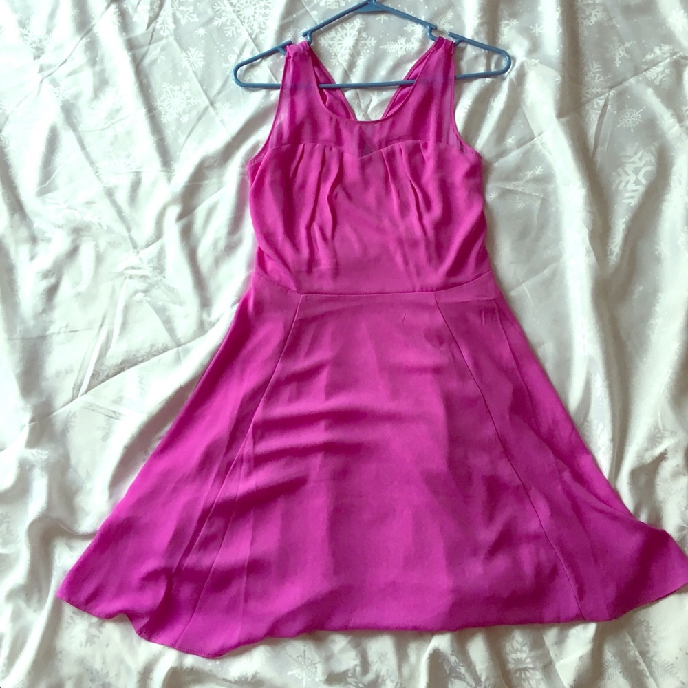 Express fit & flare dress. Worn once!