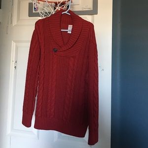 Red Gymboree boy sweater