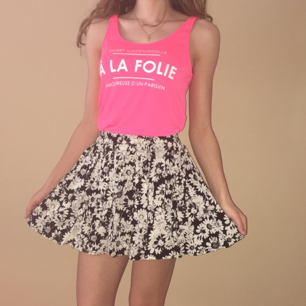 Aeropostale Floral Skirt