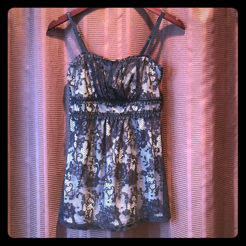 Sexy lace spaghetti strap