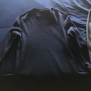 Urban Outfitters long sleeve navy thermal