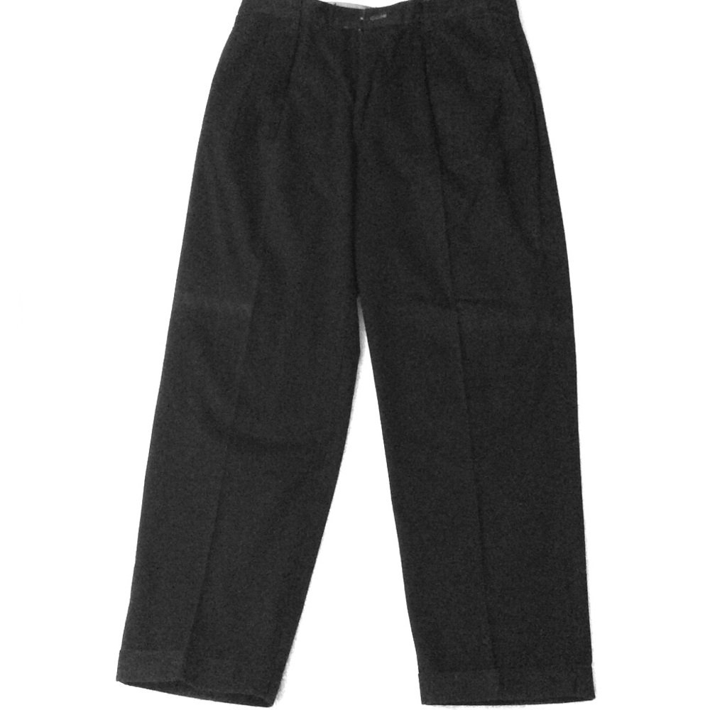 Men's black khakis