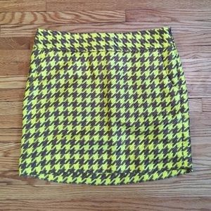 The Limited - Houndstooth skirt