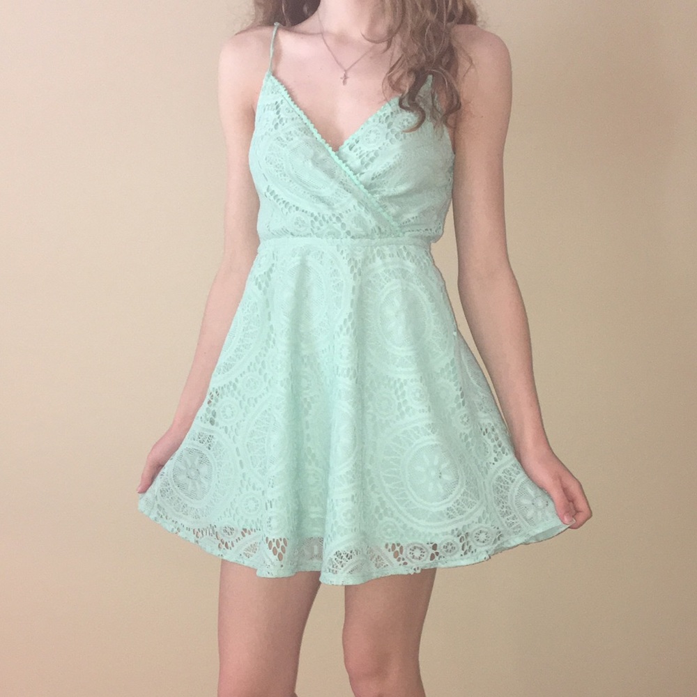 Buckle Seagreen Dress