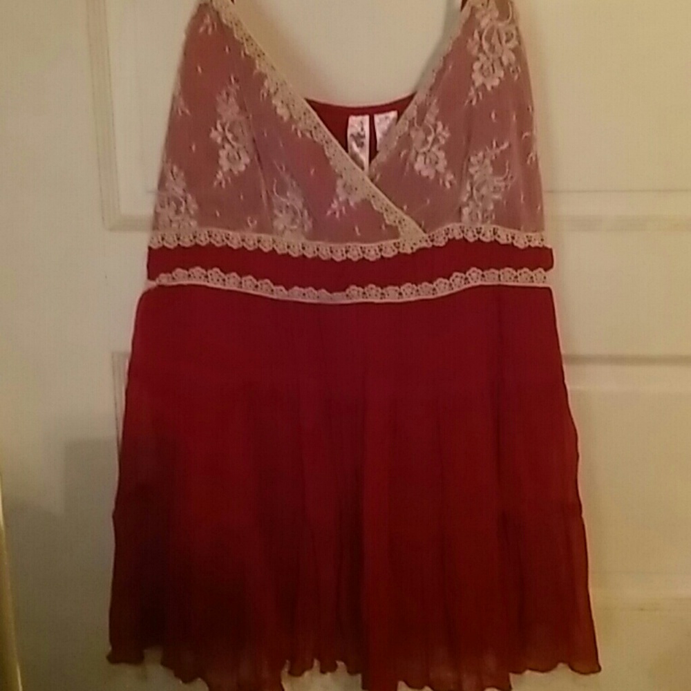 Dolled Up spaghetti strap blouse