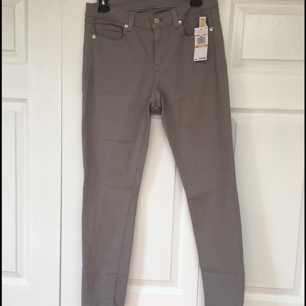 *SOLD* Michael kors skinny jeans grey stone 2