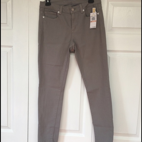 *SOLD* Michael kors skinny jeans grey stone 2 - Picture 1 of 2