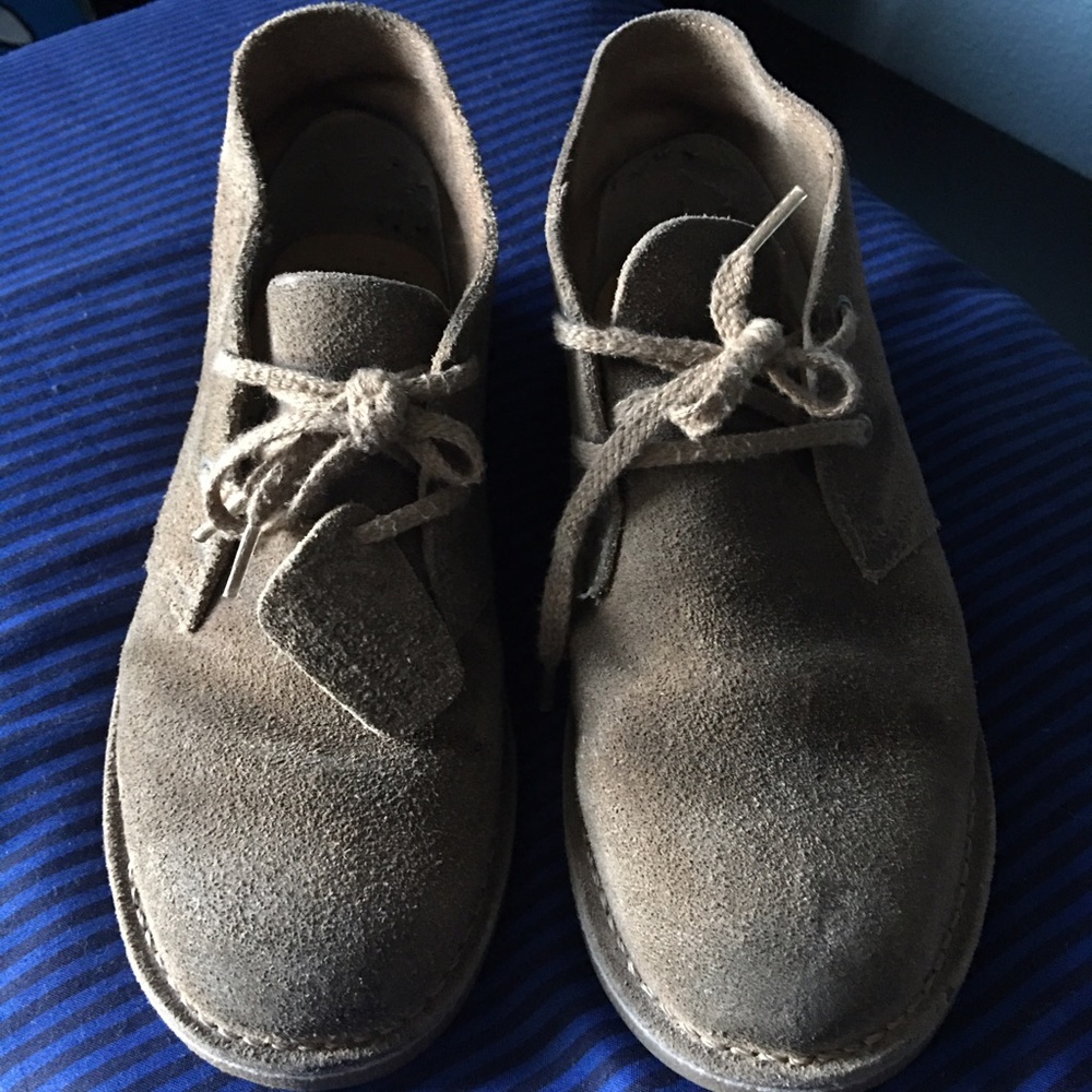 Boy original clarks shoes.