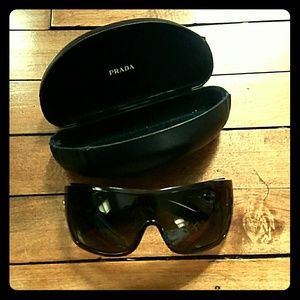 Prada tortoiseshell sunglasses