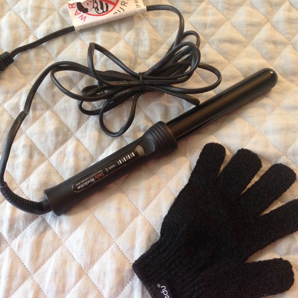 Sedu Revolution 1" Clipless Curling Iron Wand