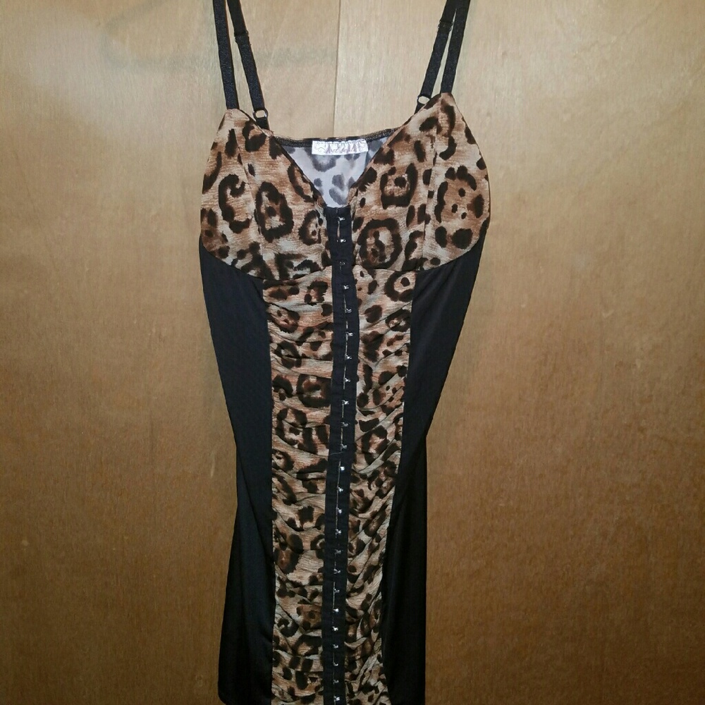Leopard club dress