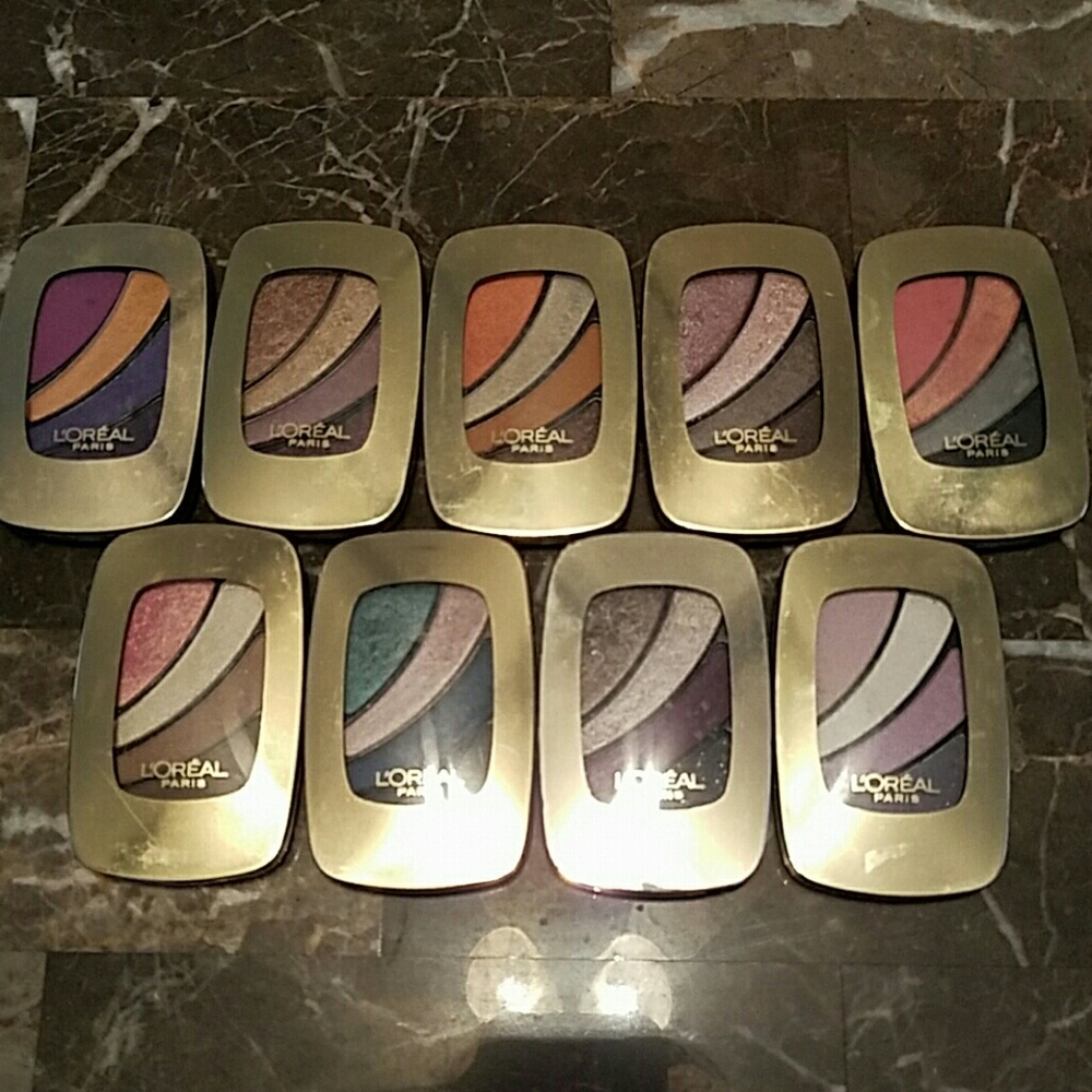 L'Oreal Eyeshadw (Lot of 9)