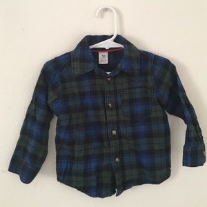 Carter's boys toddler flannel