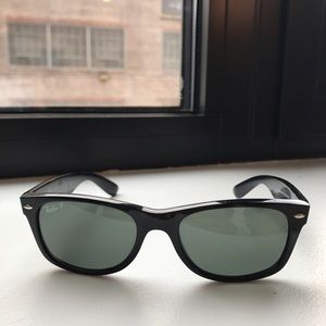 New Wayfarer Ray Bans Polarized -Black