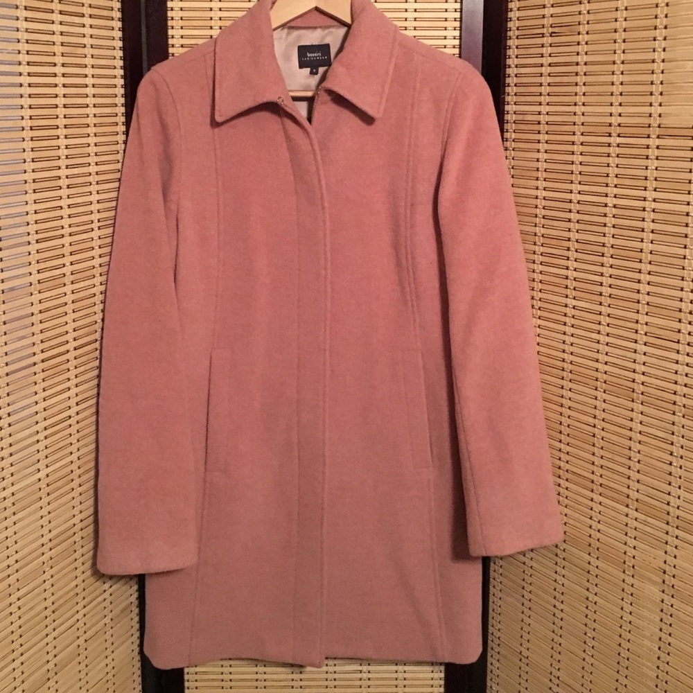Bossini pink jacket with great liner size 9