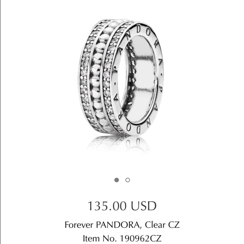 Forever Pandora Ring Size 7