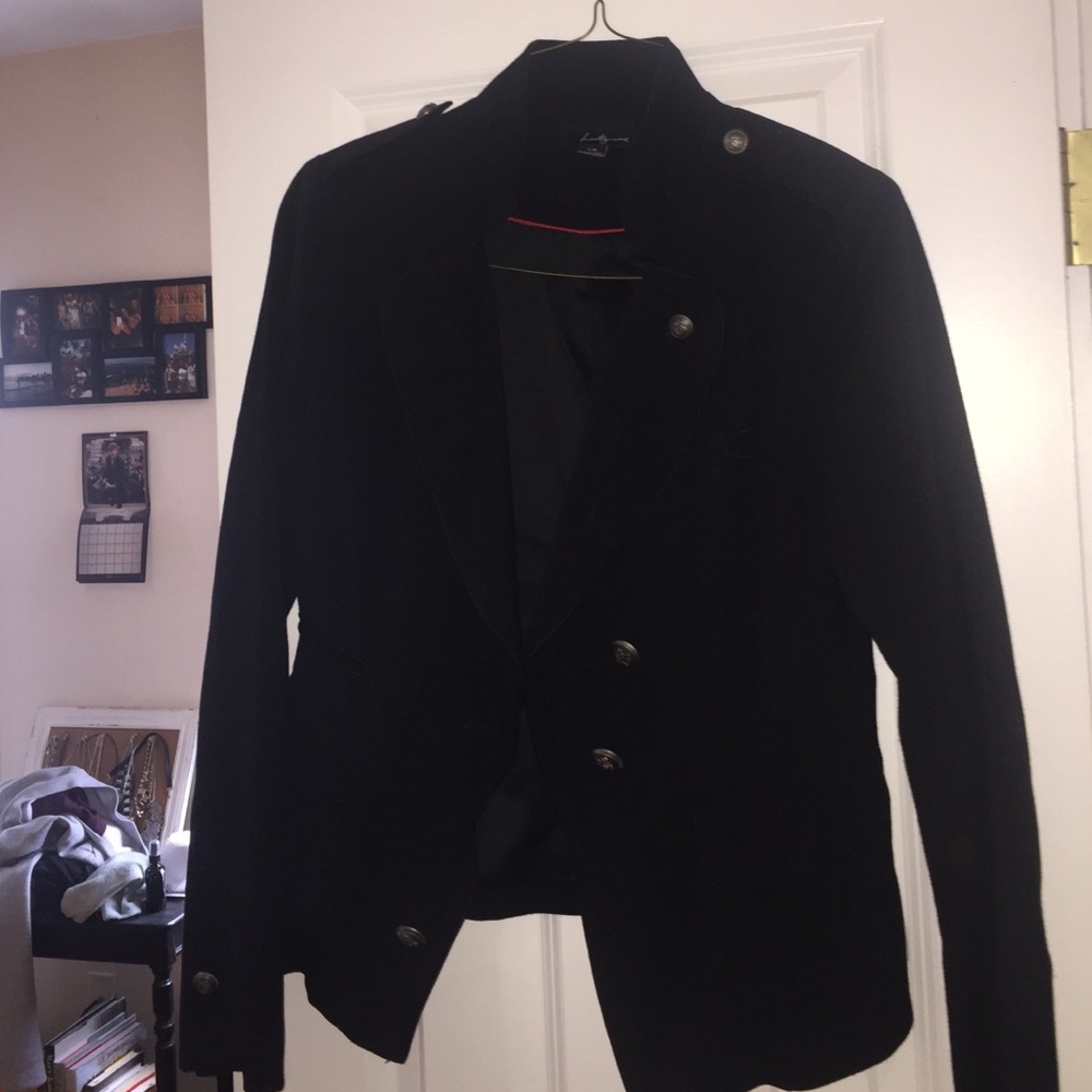 Military style blazer