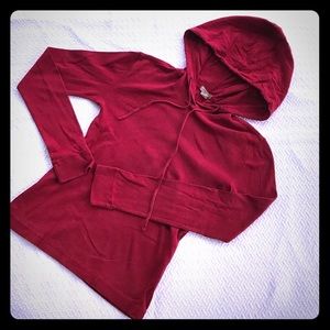 Make offer! XS red J. Crew 100% Cotton Pullover