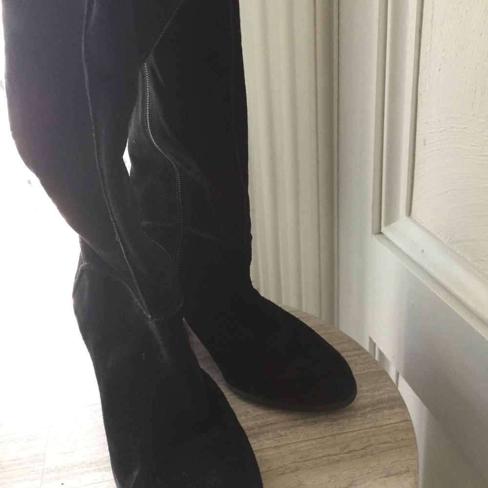 Franco Sarto knee length boots.