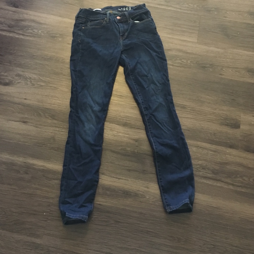 Gap Legging dark wash jeans