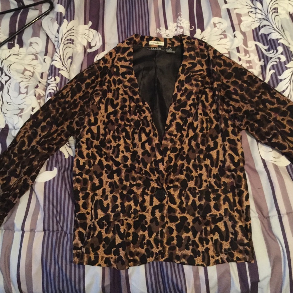 ✨Leopard Blazer✨