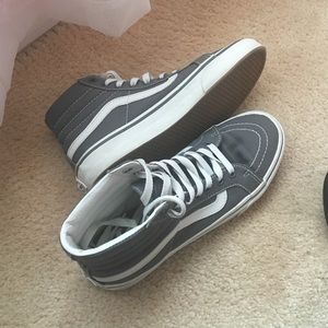 Women's Grey Hi-Top Vans