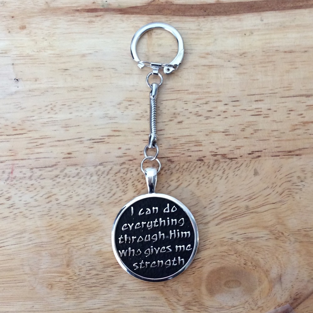 "I can do" key chain Handcrafted
